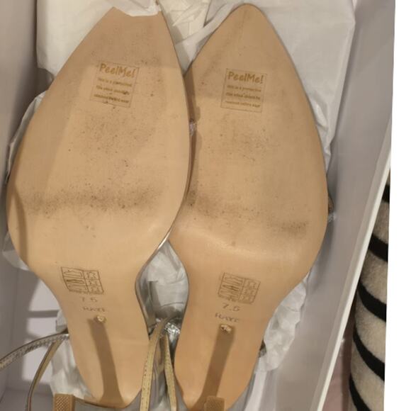 RAYE Moxxi Heel in Silver Metallic – EUC Size 7.5 - Picture 6 of 7